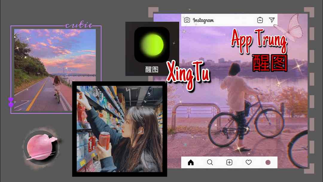 App Xingtu là ứng dụng cho phép chỉnh sửa, chụp ảnh thật tuyệt