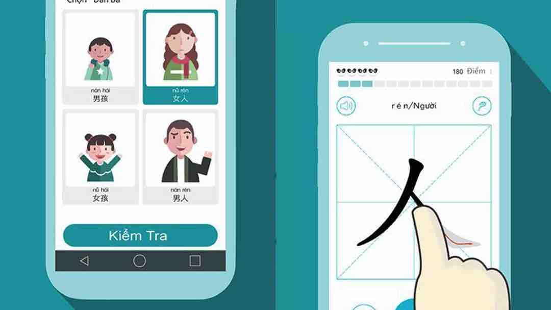 Phân chia cấu trúc rõ ràng và dễ nắm bắt - App học tiếng Trung