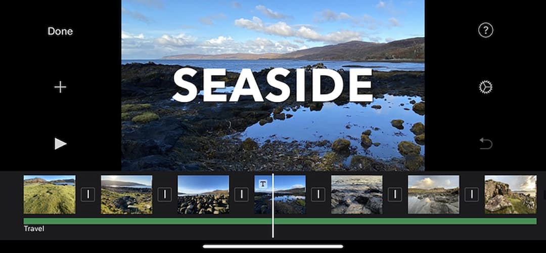 iMovie - app chỉnh sửa video trên iOS