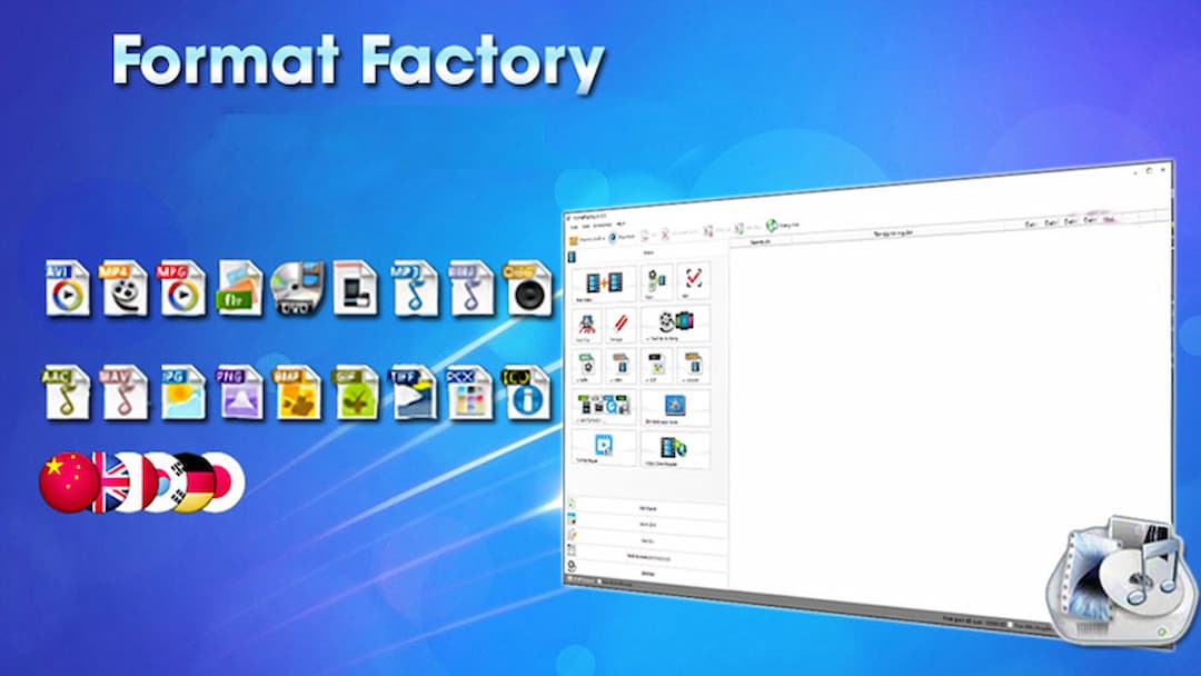 Phần mềm Format Factory - Đổi đuôi video và âm thanh
