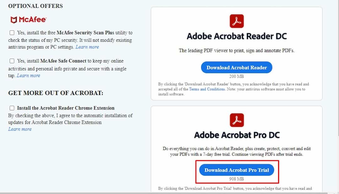 Tính năng của Adobe Acrobat Pro