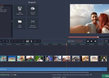 Phần mềm cắt video Movavi Video Editor Plus với nhiều tính năng khác nhau