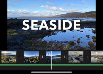 iMovie - app chỉnh sửa video trên iOS