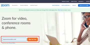 Hướng dẫn sử dụng phần mềm zoom cho học sinh