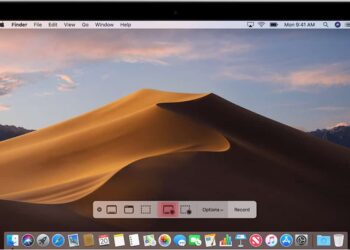 Cách quay màn hình trên Macbook