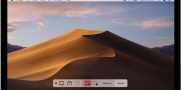 Cách quay màn hình trên Macbook