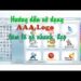 Phần mềm AAA Logo: cách cài đặt và cách sử dụng