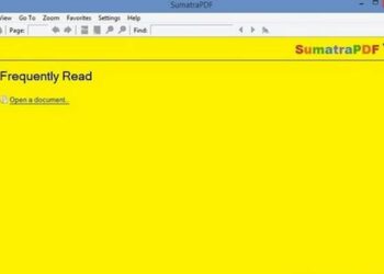 Cách sử dụng Sumatra PDF