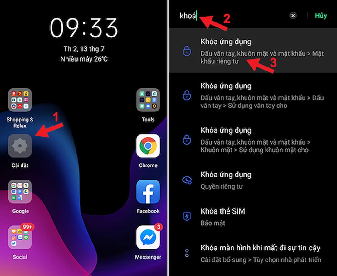 Hướng dẫn cách ẩn ứng dụng trên Oppo chính xác và an toàn