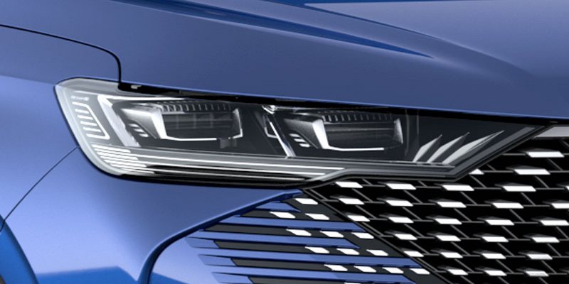 Đèn pha OSRAM LED ma trận kiểu mới, tự dộng điều chỉnh độ cao